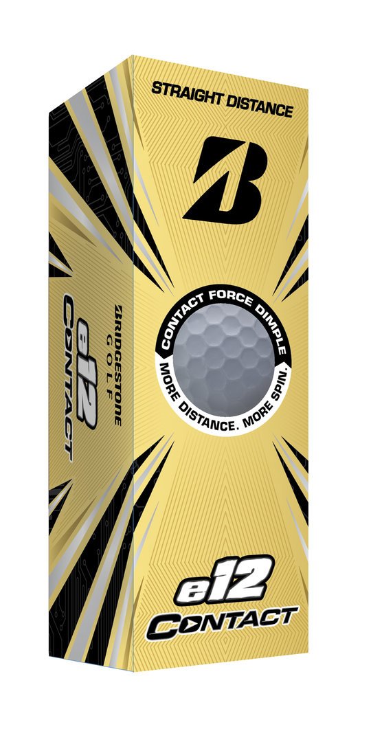 Bridgestone e12 Contact Golfbälle Dutzend
