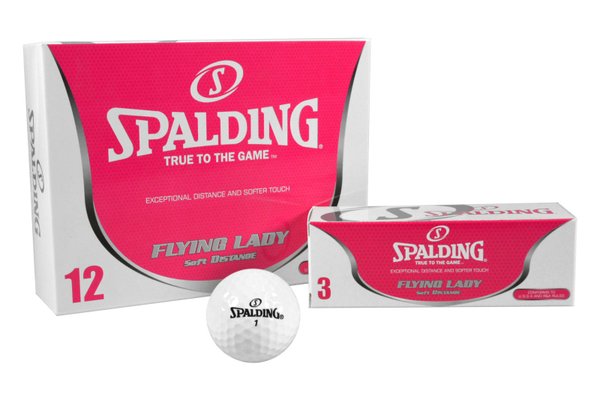 Spalding Flying Lady Damen Golf Bälle Dutzend